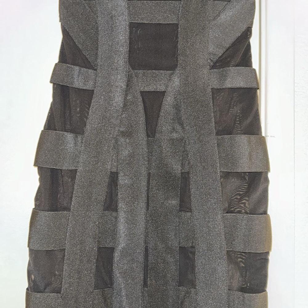 New Hot Night Out Bandage Midi Dress - Picture 12 of 16